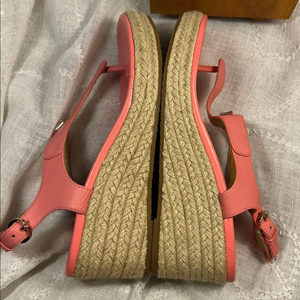 NWOT Michael Kors espadrille wedge sandal
